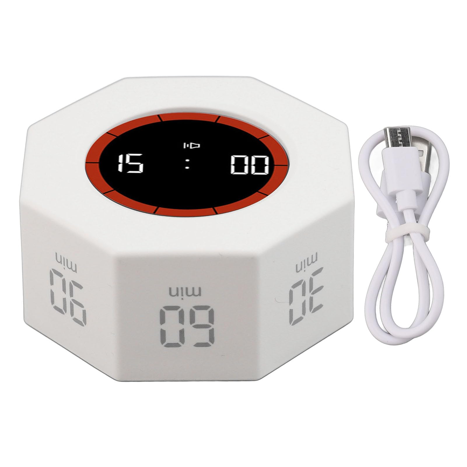 Amazon.com: Octagon Pomodoro Timer, Digital Desk Productivity Cube